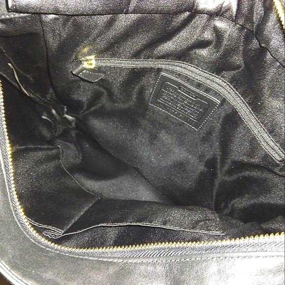 Brand New☆COACH Alexandria☆Large Python Embossed Leather Chain Tote/Shoulder Bag - Picture 5 of 15